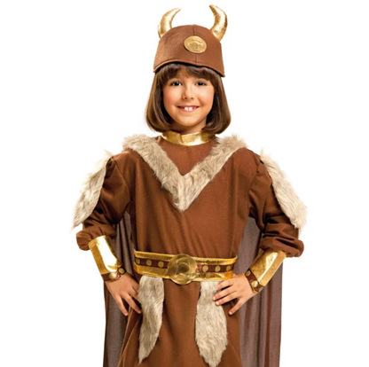 Déguisement viking à fourrure enfant