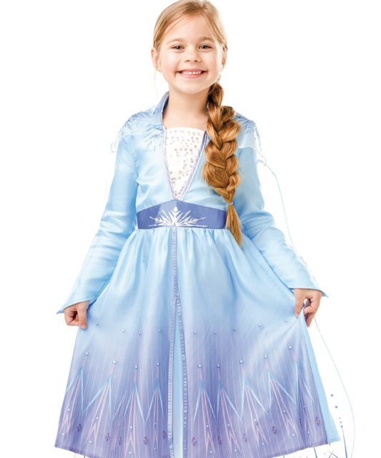 Déguisement classique Elsa La Reine des neiges 2™ fille
