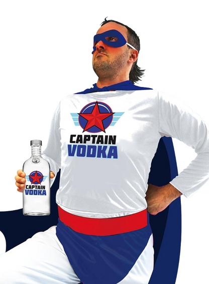 Déguisement Super Captain Vodka