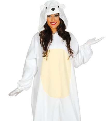 Combinaison ours polaire femme