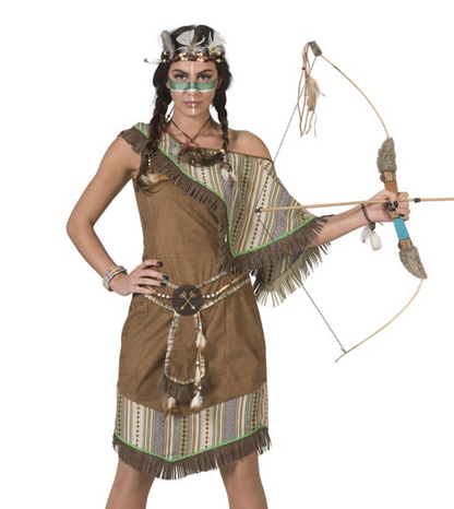 Déguisement indienne femme