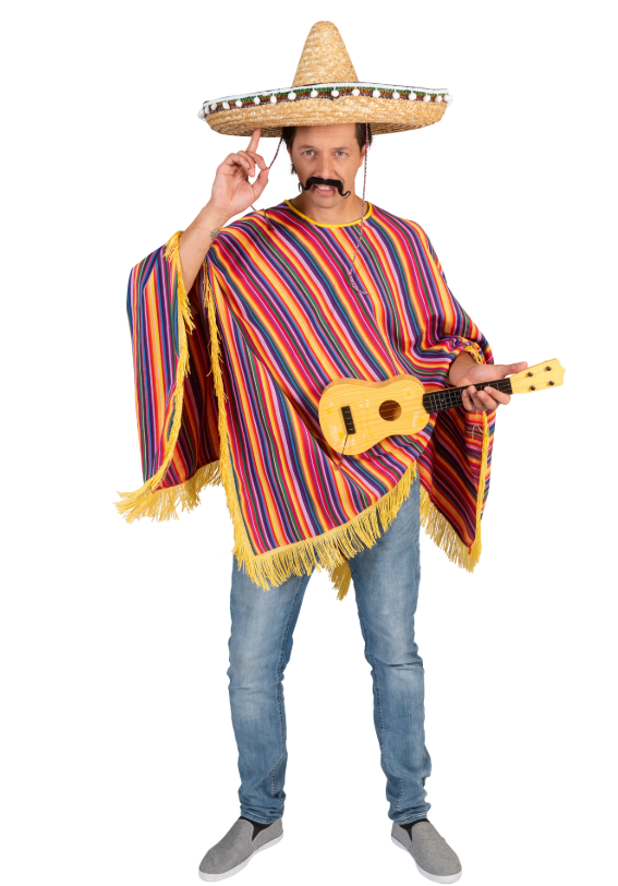 Poncho mexicain