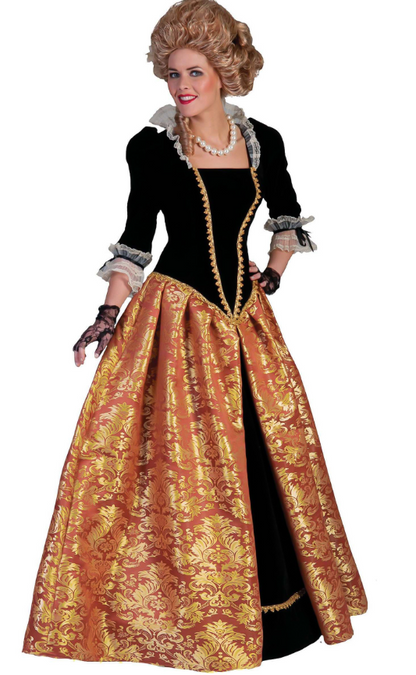 Déguisement impératrice baroque femme