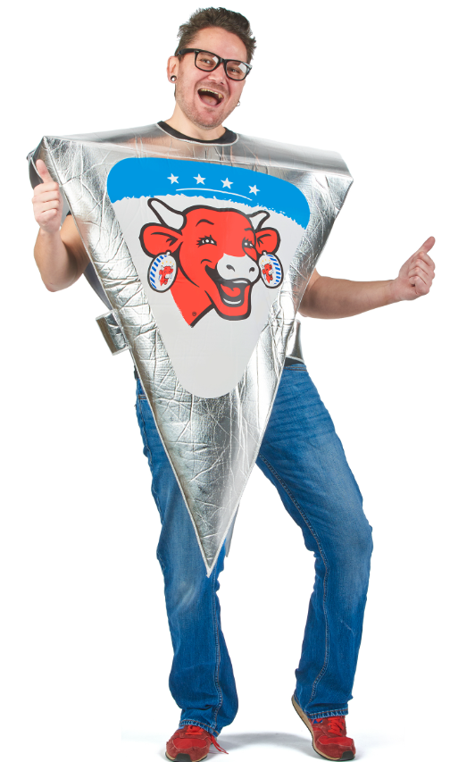 Déguisement portion Vache qui rit™ adulte