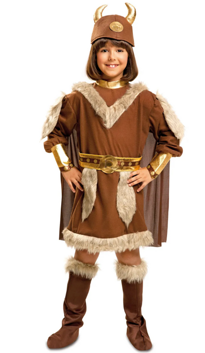 Déguisement viking à fourrure enfant