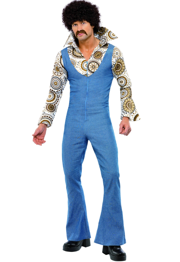 Déguisement disco années 70 ringard homme