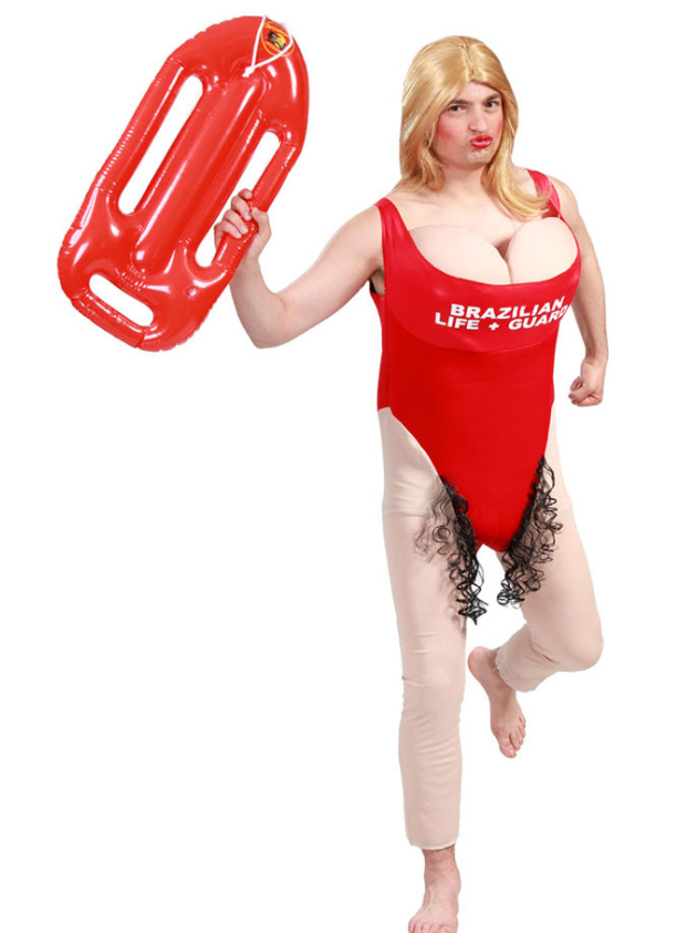Déguisement lifeguard humoristique homme