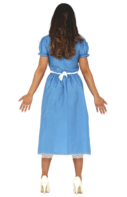 Déguisement princesse merveilleuse bleue femme